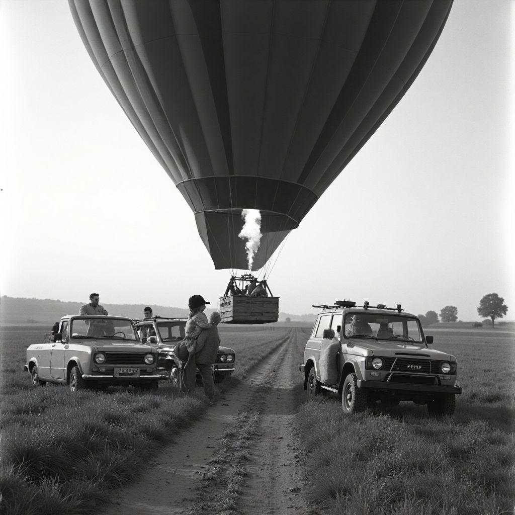 Praca załogi naziemnej